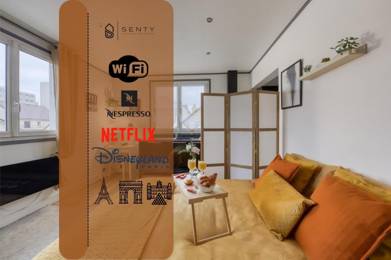 Apartmán Le Nid Douillet : Paris Proche-Cozy-Netflix Montmagny Exteriér fotografie